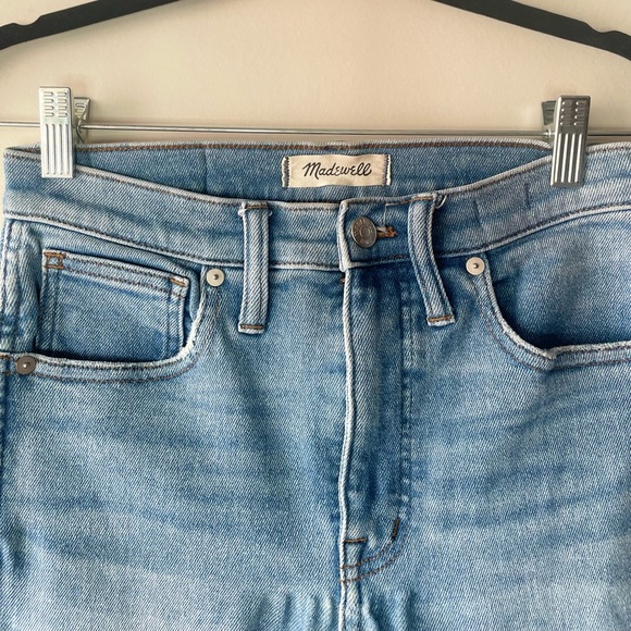 Madewell Women's 10" High-Rise Skinny Jeans in Hamden Wash Size 28 AF685 - Picture 9 of 15
